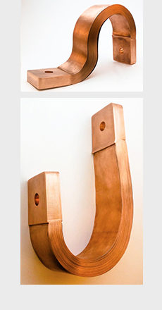 derivaciones de cobre laminado