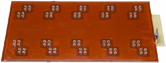 aislamiento Kapton en barra de bus laminada